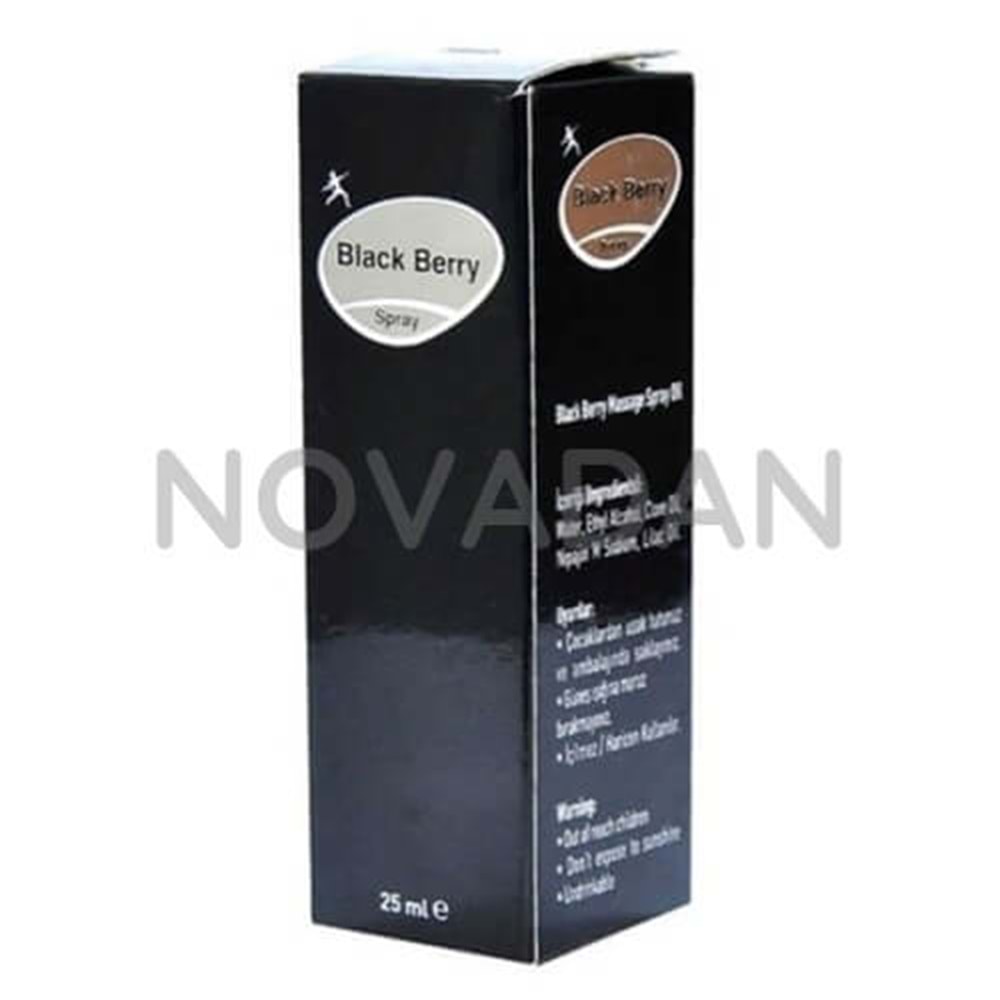BLACK BERRY GECİKTİRİCİ SPREY 25 ML