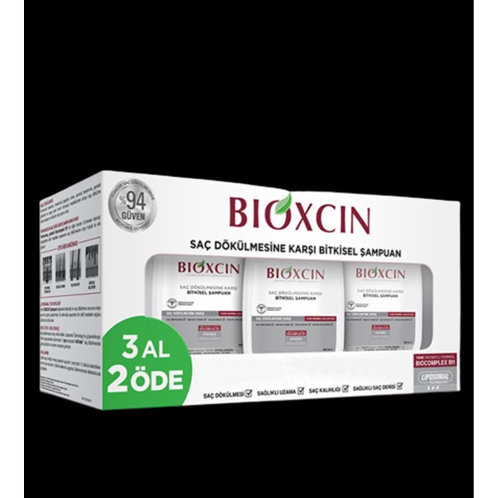 BİOXCIN GENESİS DÖKÜLME KARŞITI ŞAMPUAN 3 AL 2 ÖDE KURU-NORMAL SACLAR İÇİN