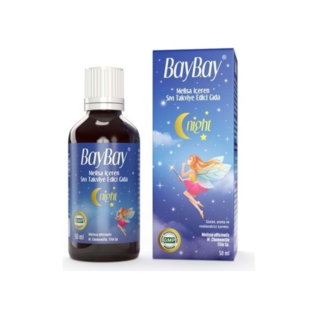 BAYBAY NİGHT BİTKİSEL DAMLA 50 ML