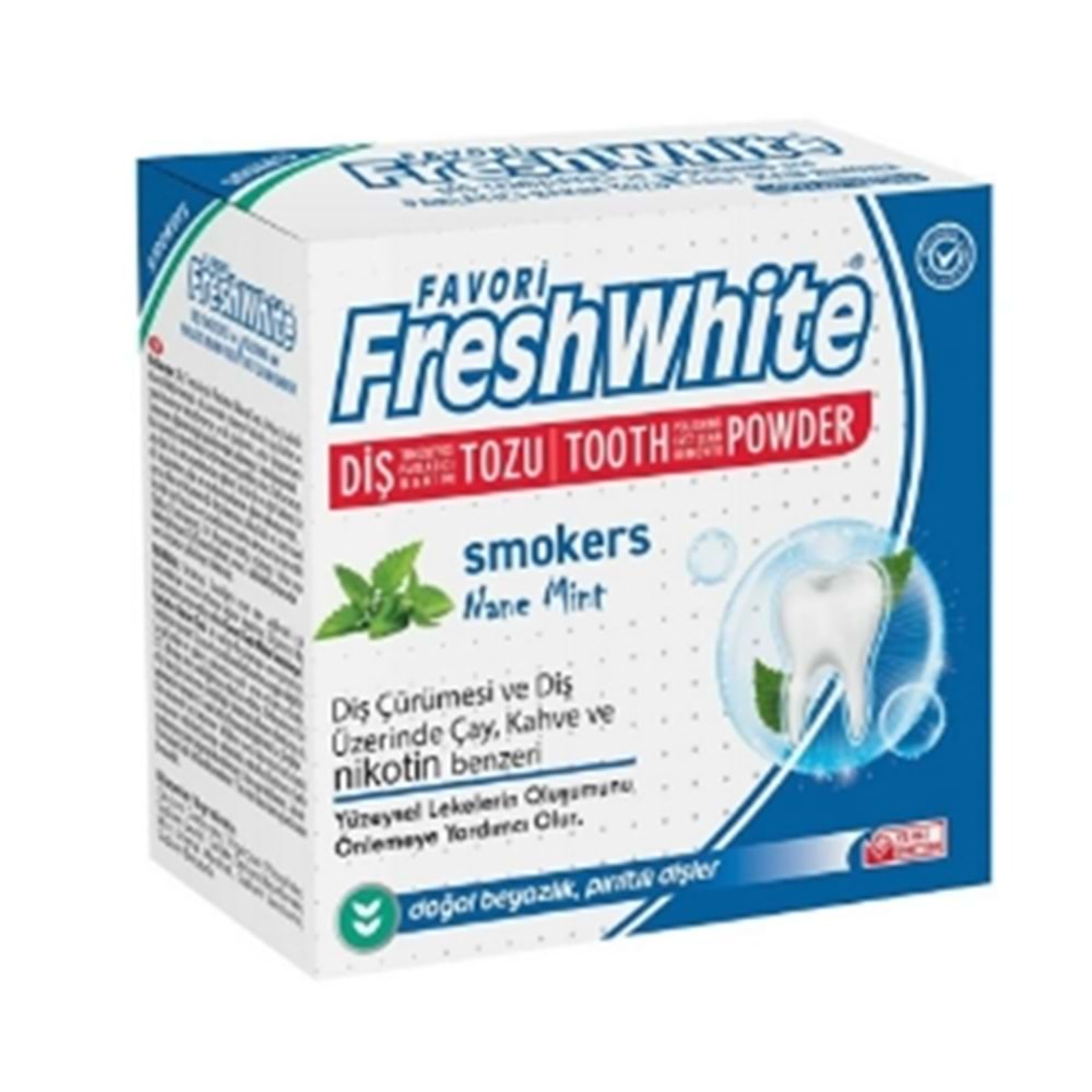 FRESH WHITE DIS TOZU SMOKERS 50 GR