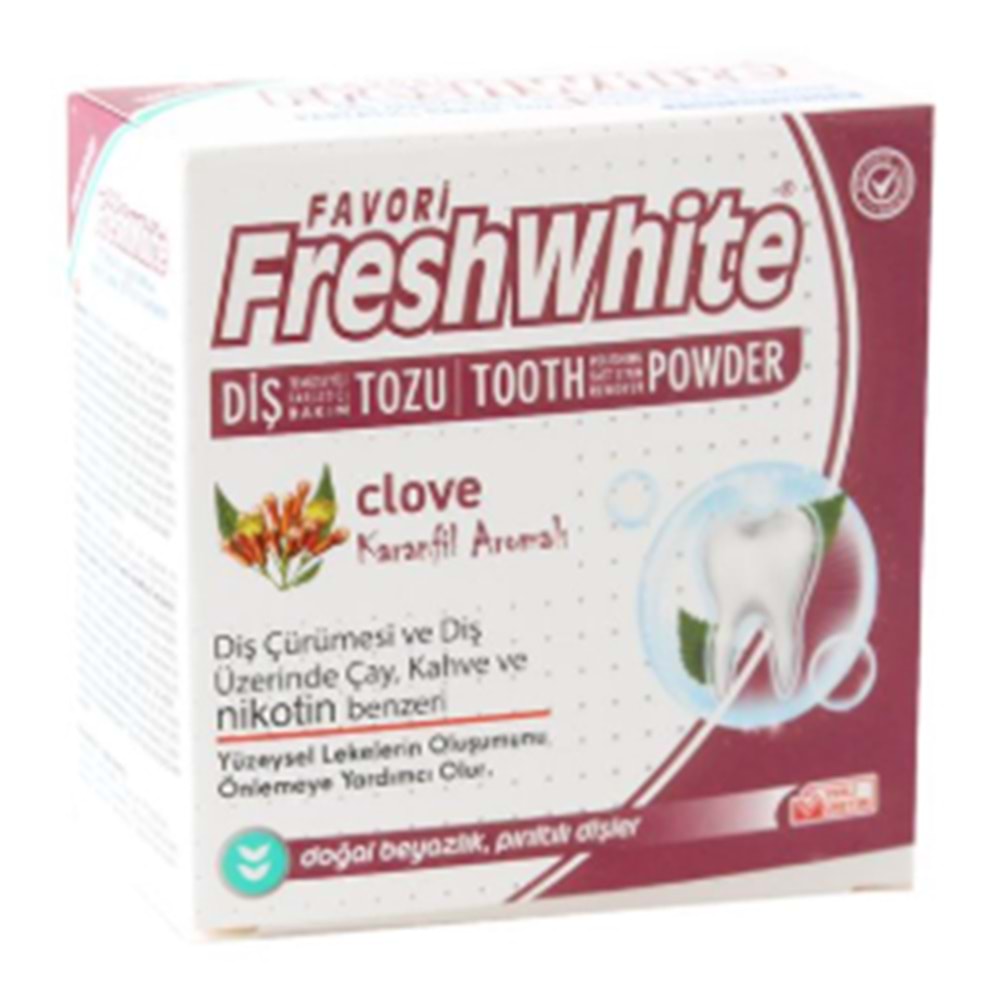 FRESH WHITE DIS TOZU KARANFIL 50 GR