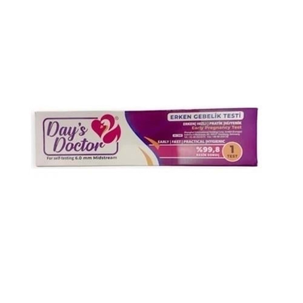 GEBELIK TESTI ERKEN DAYS DOCTOR