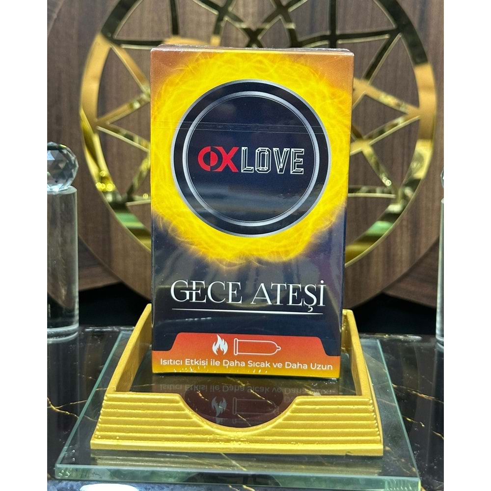 OXLOVE PREZERVATİF 10 LU ( GECE ATEŞİ )