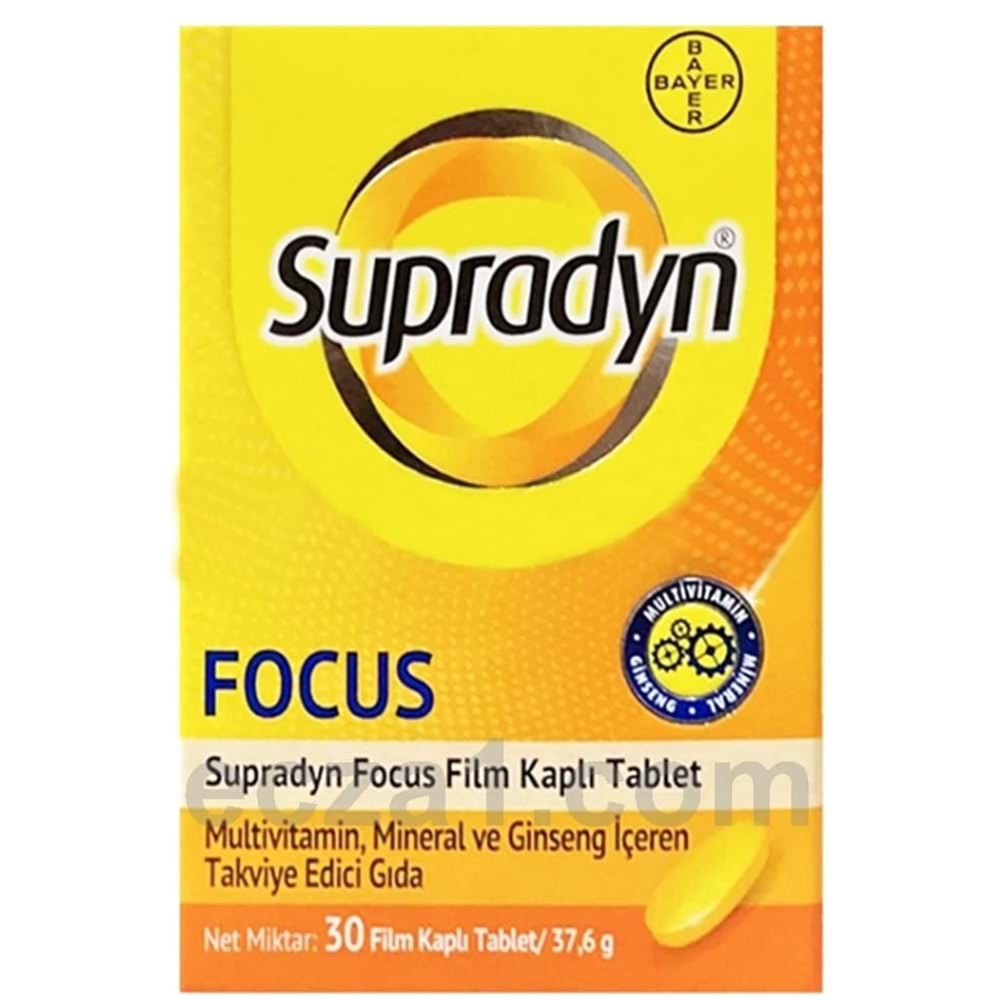 SUPRADYN FOCUS 30 TABLET
