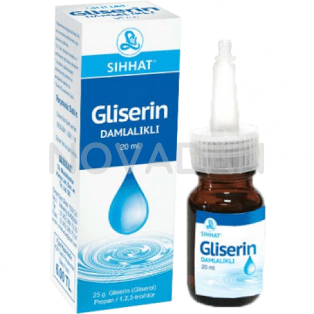GLİSERİN DAMLALIKLI 25 G