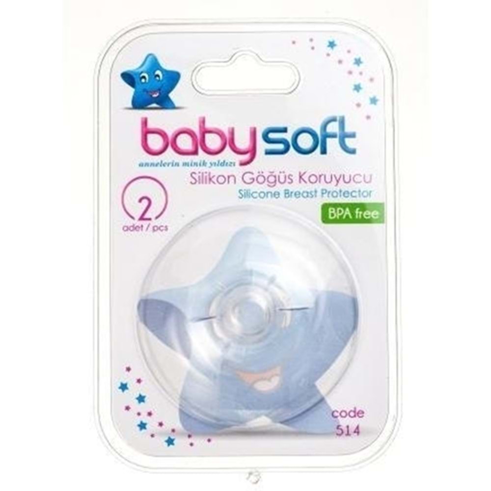 BABYSOFT SILIKON GOGUS KORUYUCU (514)