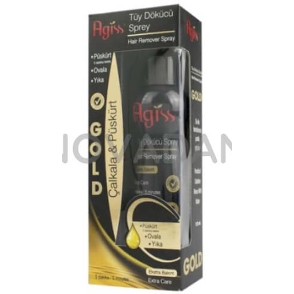 TÜY DÖKÜCÜ SPREY GOLD 175 ML AGİS COLD