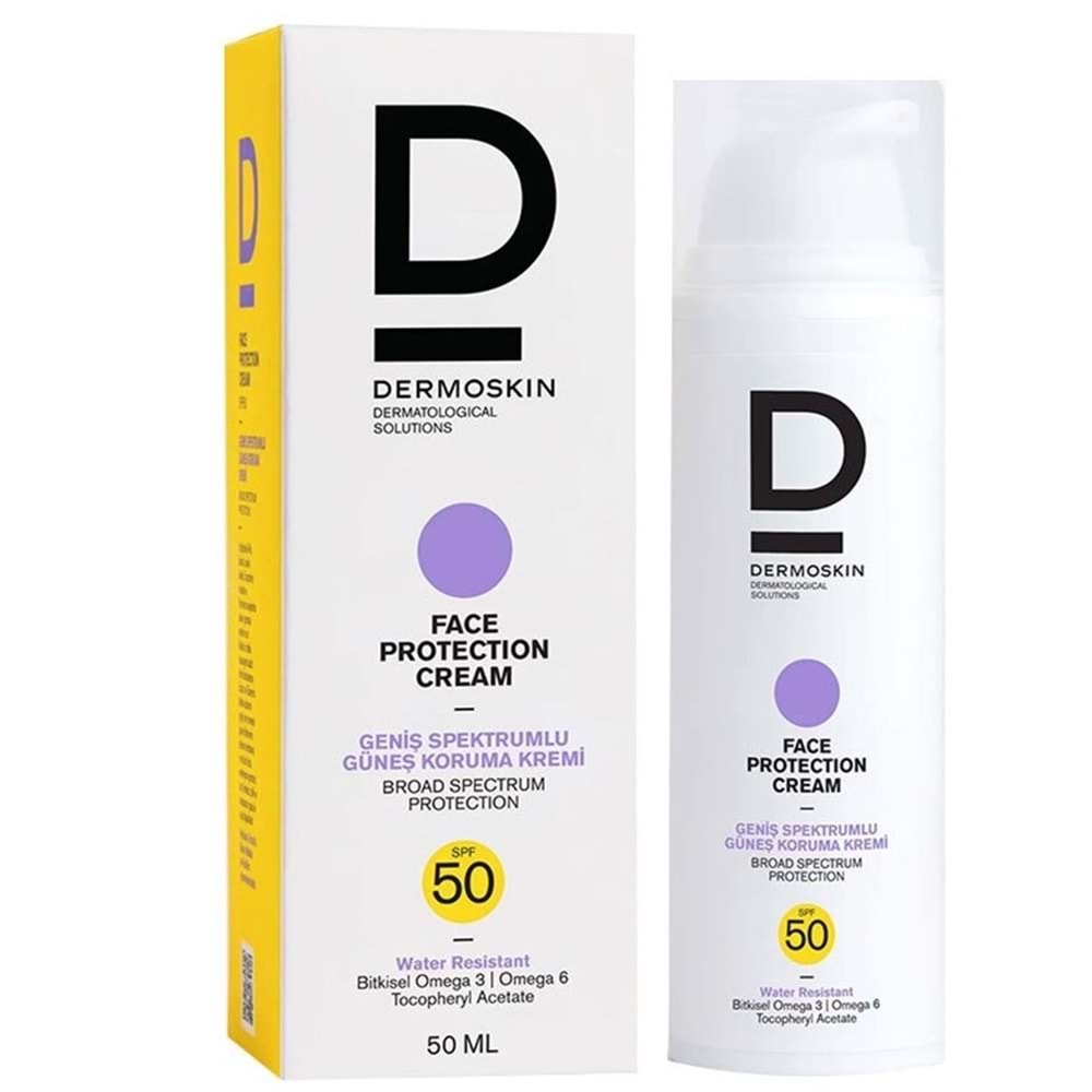 DERMOSKİN SUN SPF 50 PLUS GÜNEŞ KREMİ 50 ML