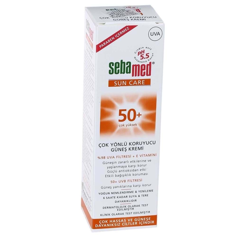 SEBAMED SUN CARE SPF 50+ ÇOK YÖNLÜ GÜNEŞ KREMİ 50 ML