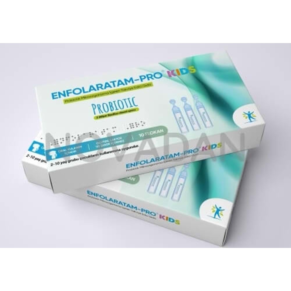 ENFOLARATAM-PRO KIDS 10 FLK PROBIOTIK
