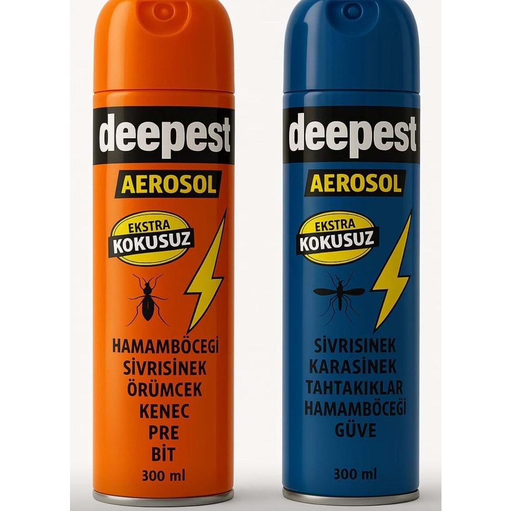 DEESPEST SİNEK VE SİVRİSİNEK KOKUSUZ 300 ML