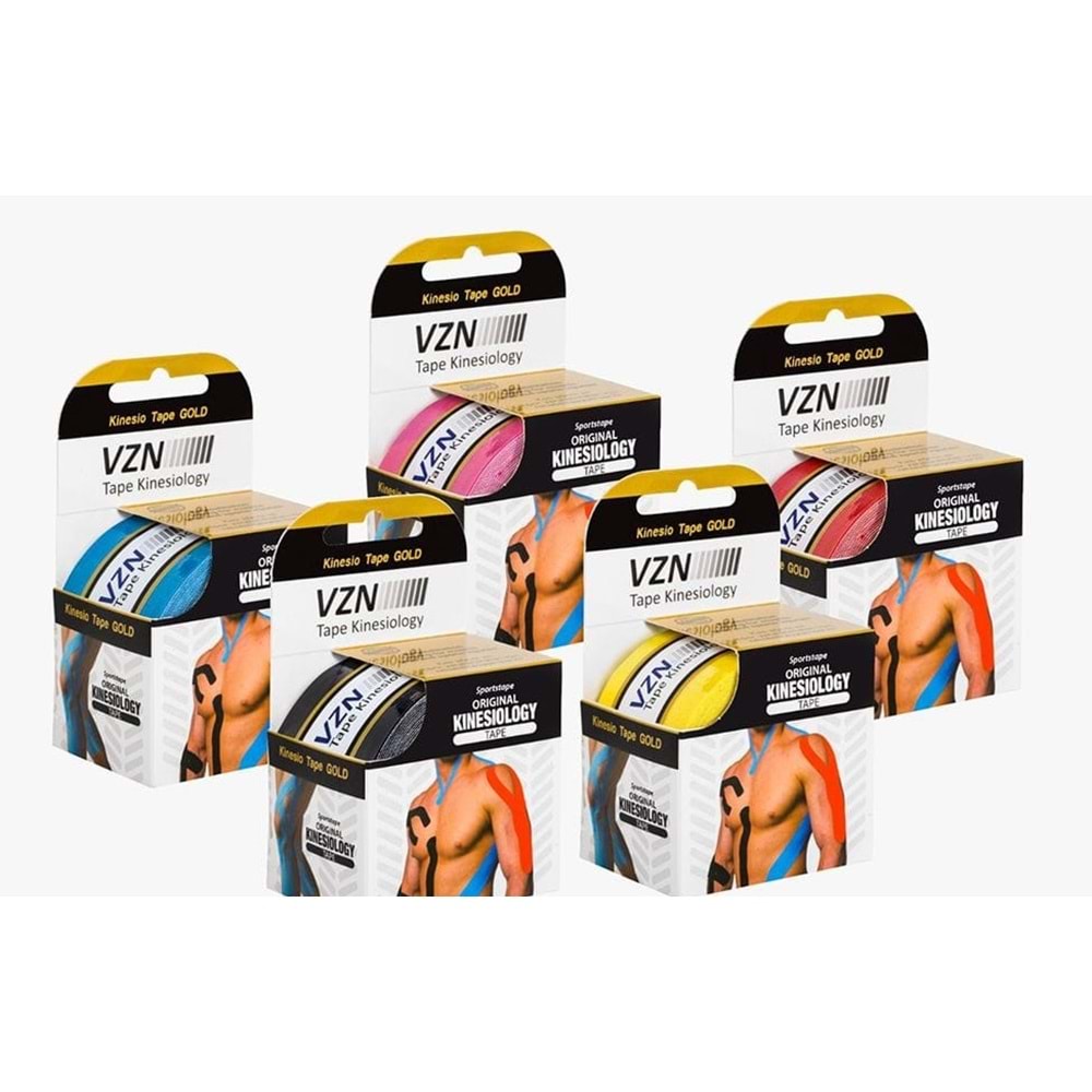 VZN KİNESİO AĞRI BANDI 5 CM X 5 MT SARI