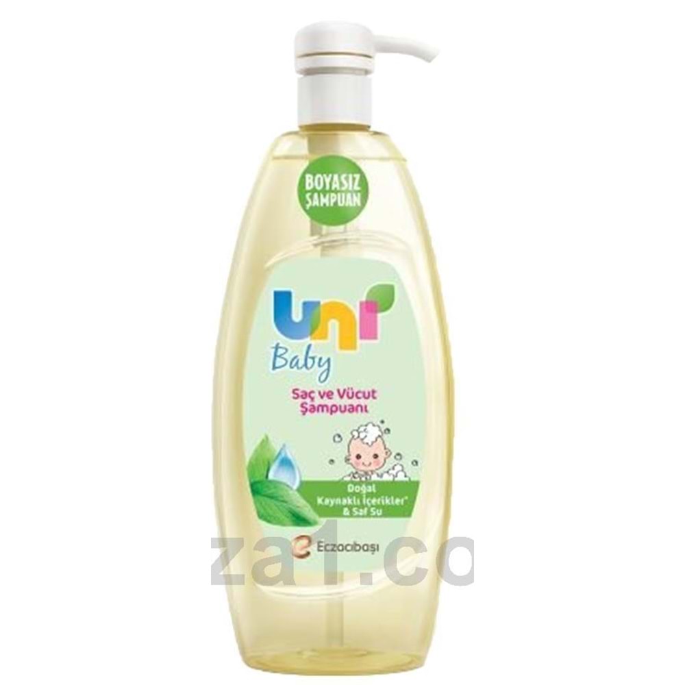 UNİ BABY SAÇ VE VÜCUT ŞAMPUANI 900 ML
