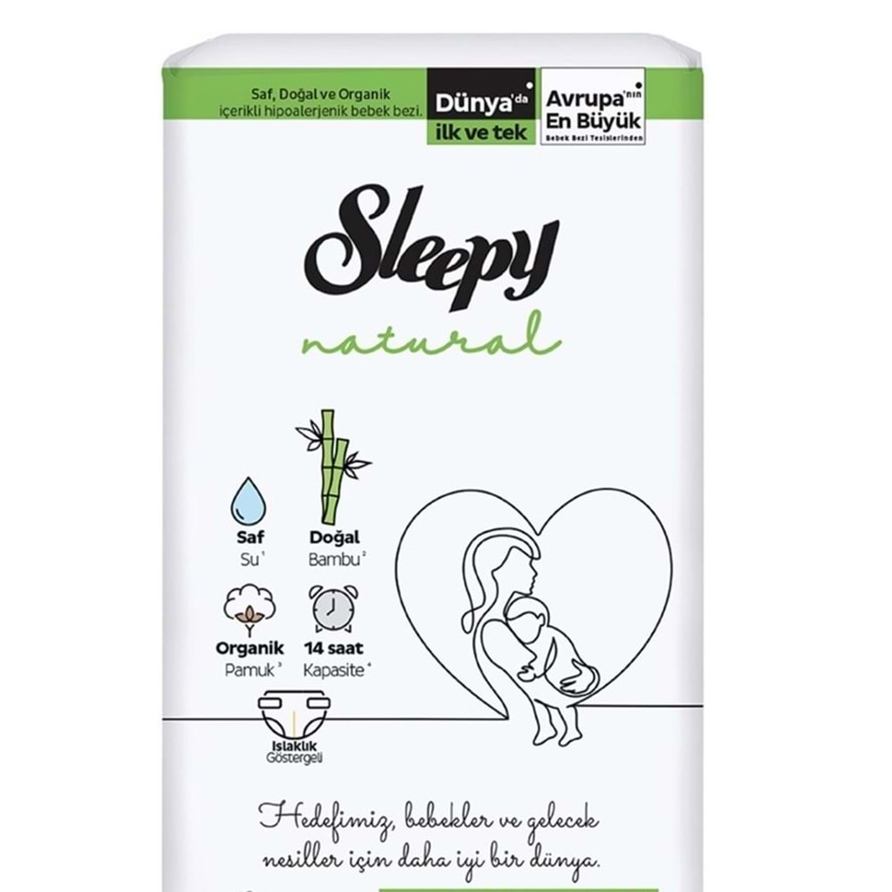 SLEPY ÇOCUK BEZİ ORGANIC 3-6 KİLO NO : 2