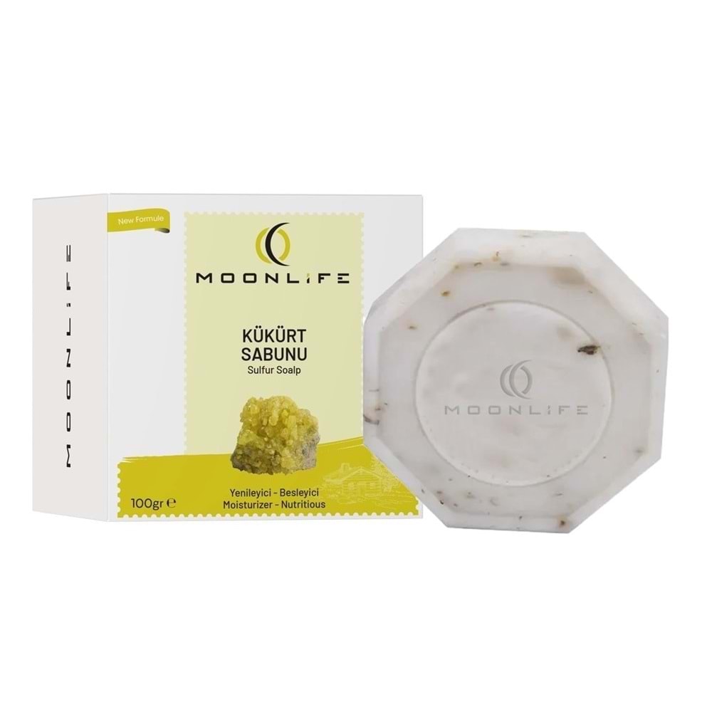 MOON LİFE SABUN 100 GR ( KÜKÜRT & SÜLFÜR
