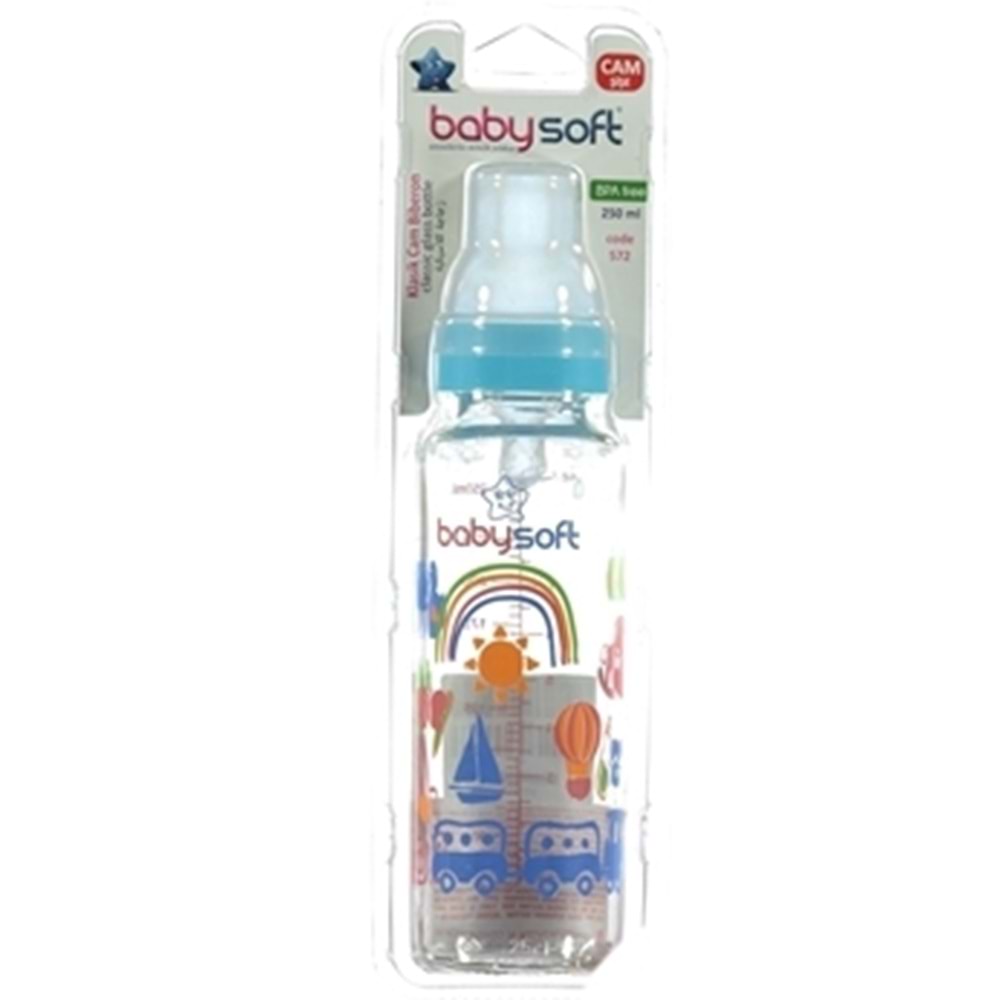 BABYSOFT CAM BIBERON 250 ML 572