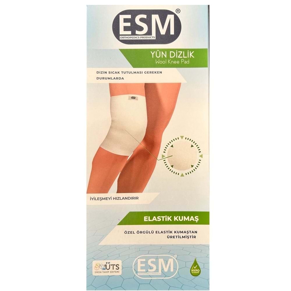 ESM TIBBİ YÜN DİZLİK ( MEDİUM ) NO : 3