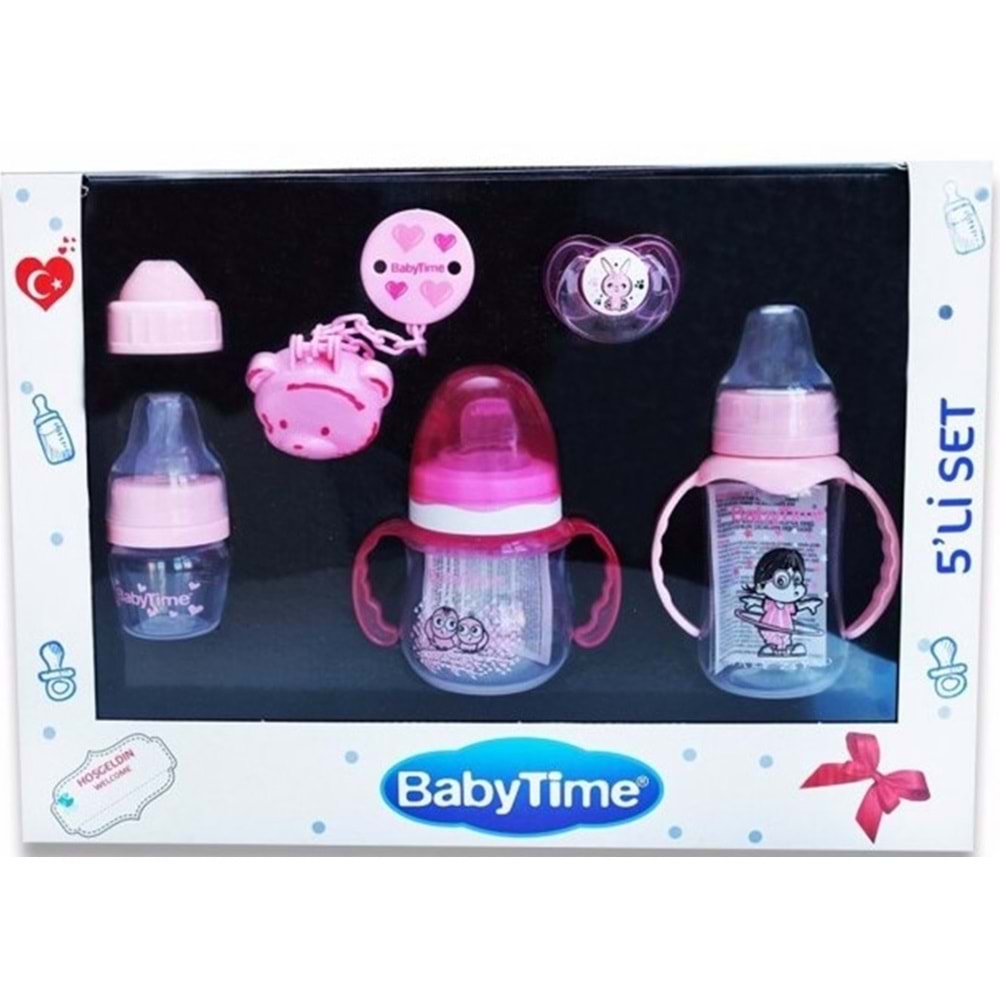 bt206 5li Set Pembe