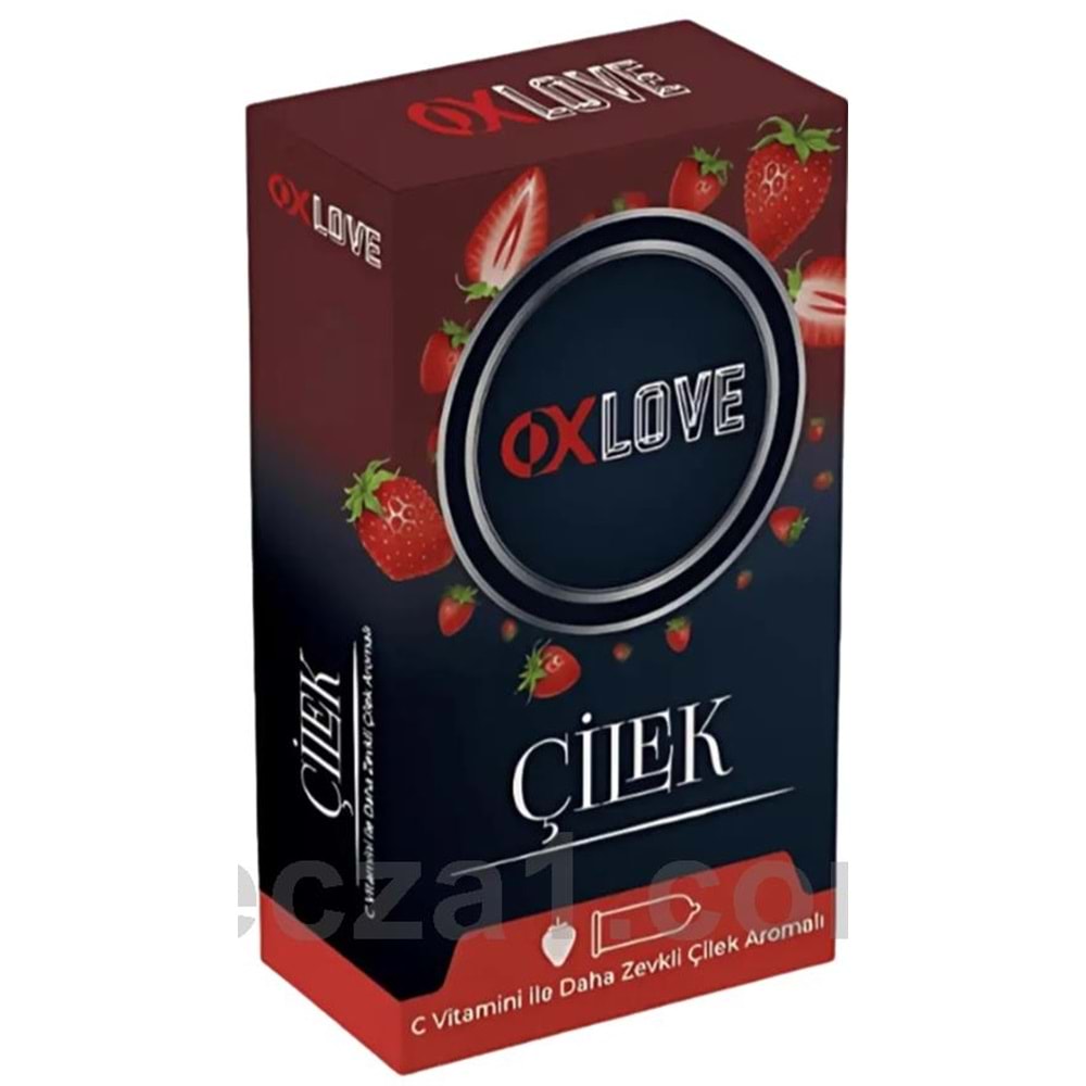 OXLOVE PREZERVATİF 10 LU (ÇİLEKLİ )