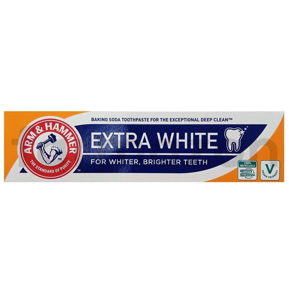 ARM & HAMMER EXTRA WHİTE DİŞ MACUNU 125 GR