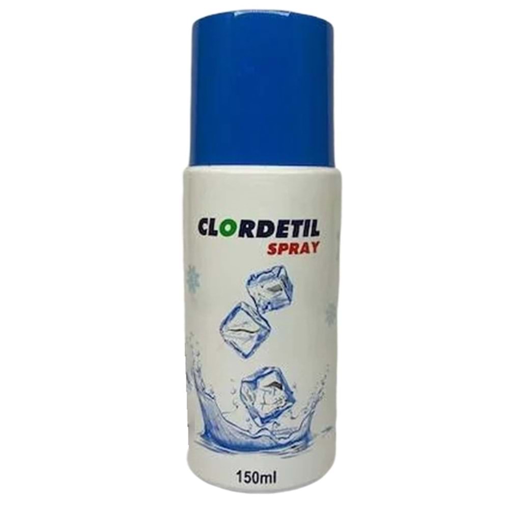CLORDETIL LOKAL ANESTEZİK SOĞUTUCU SPREY 150 ML