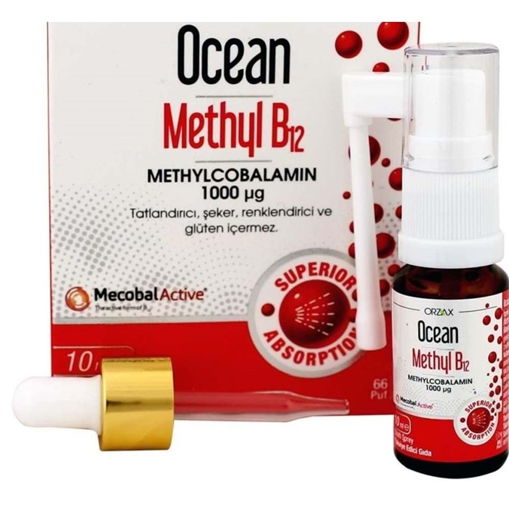 OCEAN METHYL B12 1000 MCG 10 ML SPREY