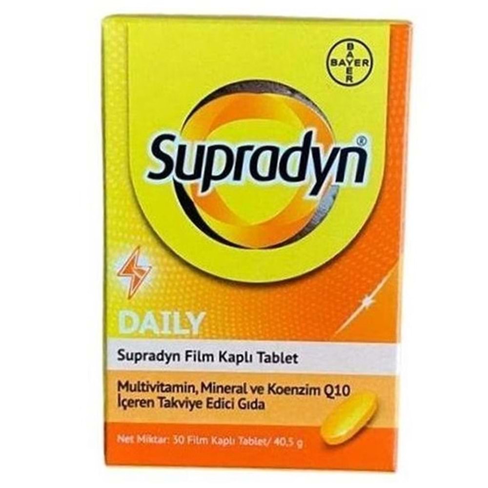 SUPRADYN DAİLY Q ENZIM 30 TABLET