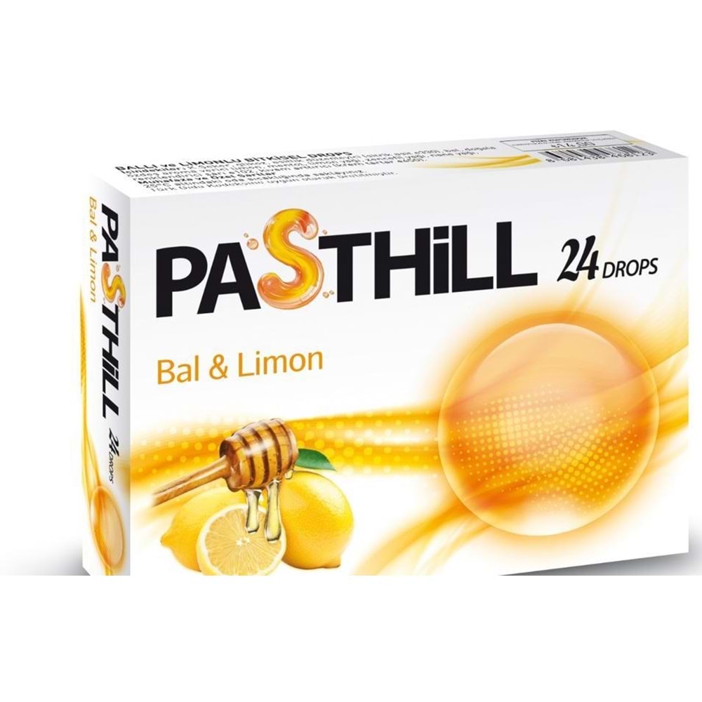 PASTHİLL BAL LİMON 12 li