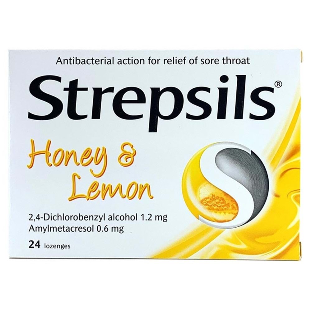 STREPSİLS PORTAKAL & C VİTAMİNİ 24 PASTİL