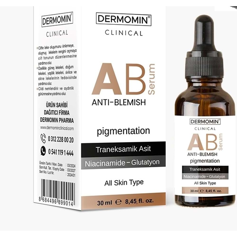 DERMOMİN LEKE SERUMU 30 ML