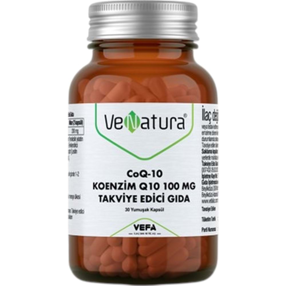VENATURA KOENZİM Q10 100 MG 30 TB