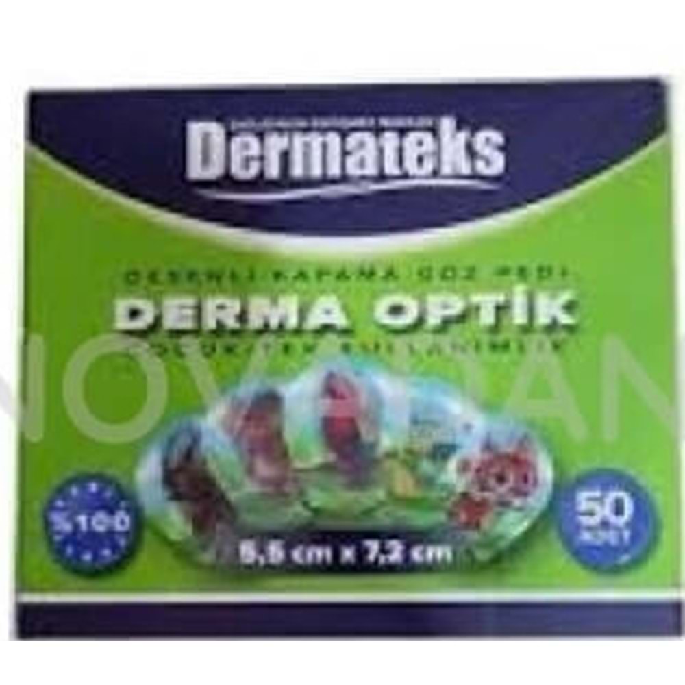 GÖZ PEDI COCUK DESENLI 50 LI DERMATEKS