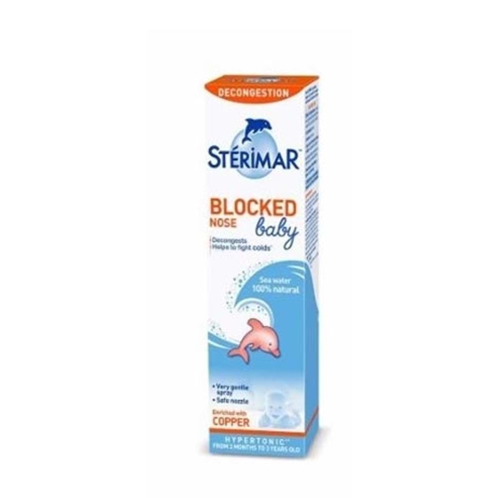 STERİMAR HİPERTONİK BABY BURUN SPREYİ 100 ML