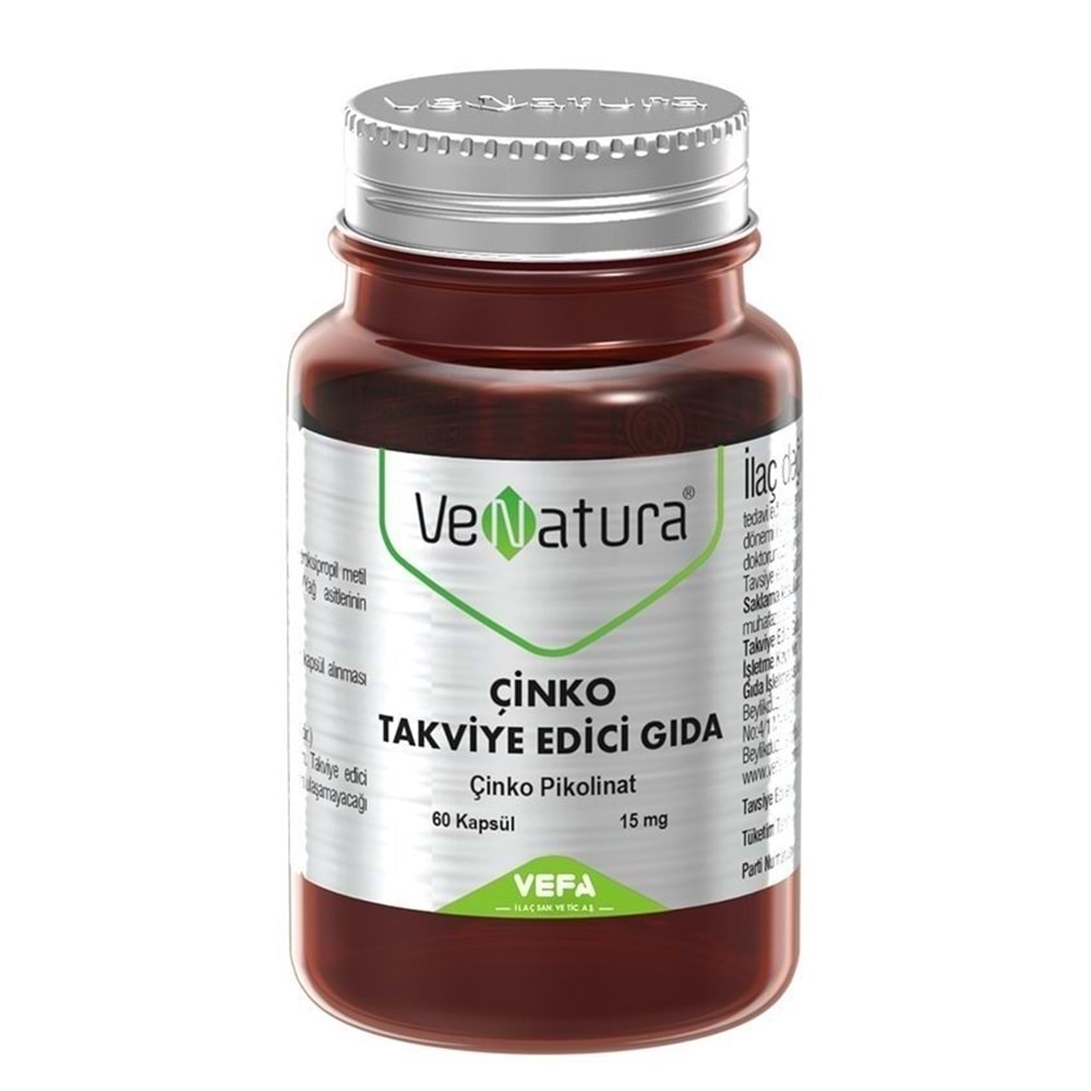 VENATURA ÇİNKO 15 MG 60 KP