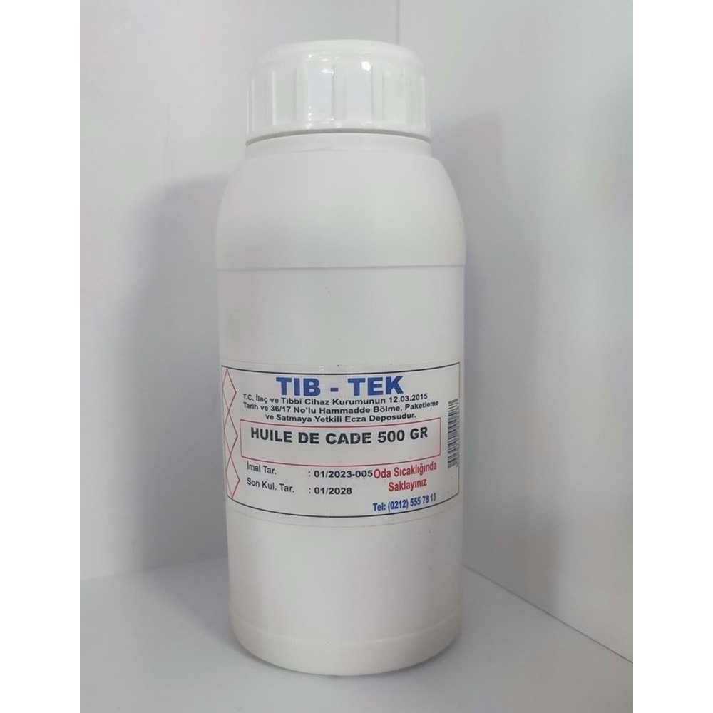 HUİLE DE CADE ARDIÇ KATRAN 500 gr