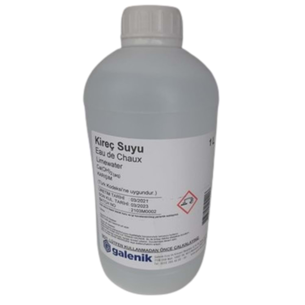 KİREÇ SUYU EAU DE CHAUX 1 LT GALENİK