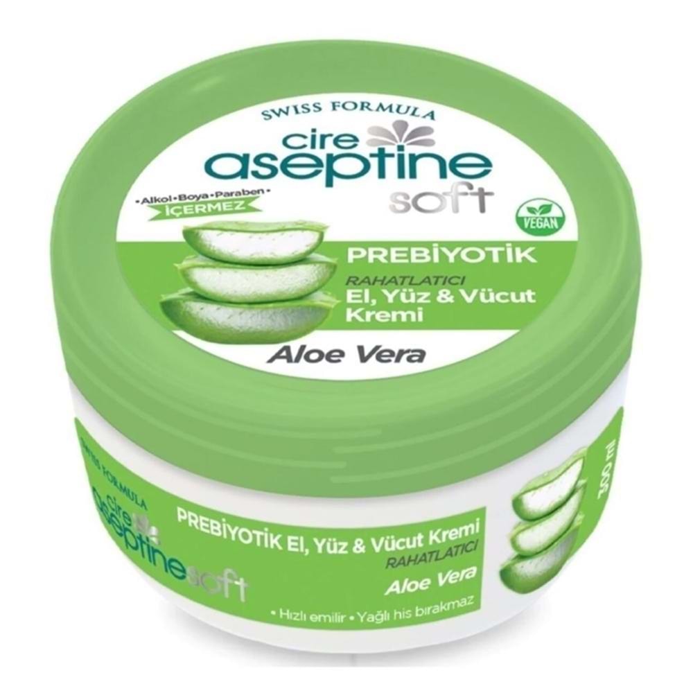CİRE ASEPTİNE KREM 200 ML ALOE VERA