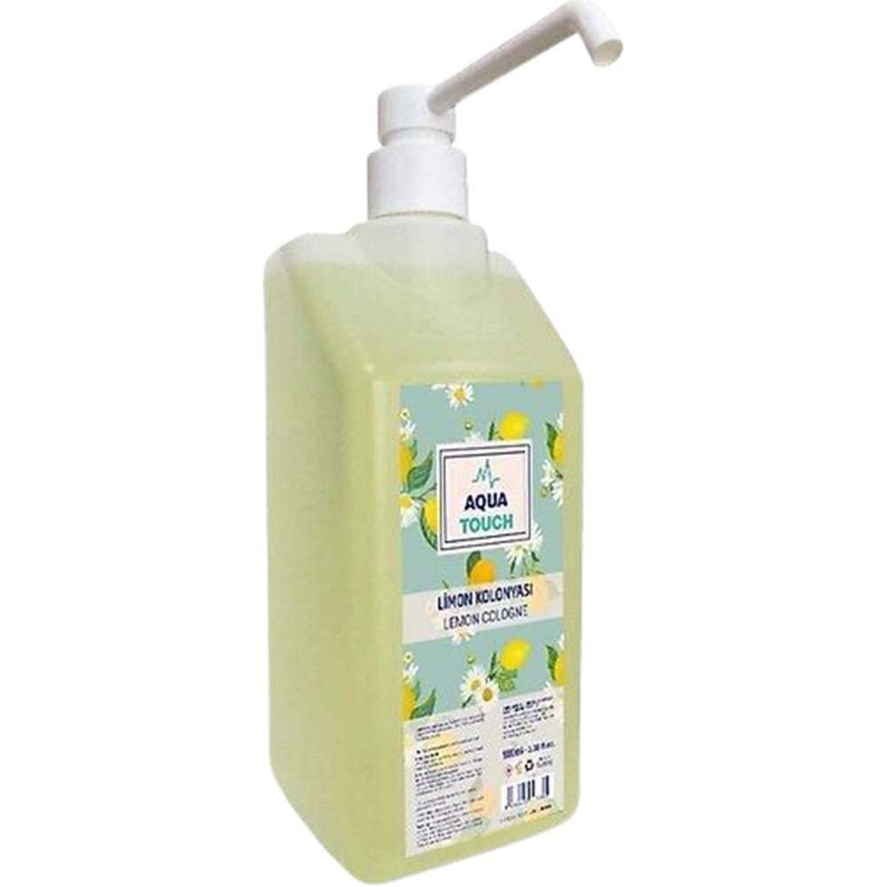 LİMON KOLONYASI 80° 1 LT PÜSKÜRTME POMPALI