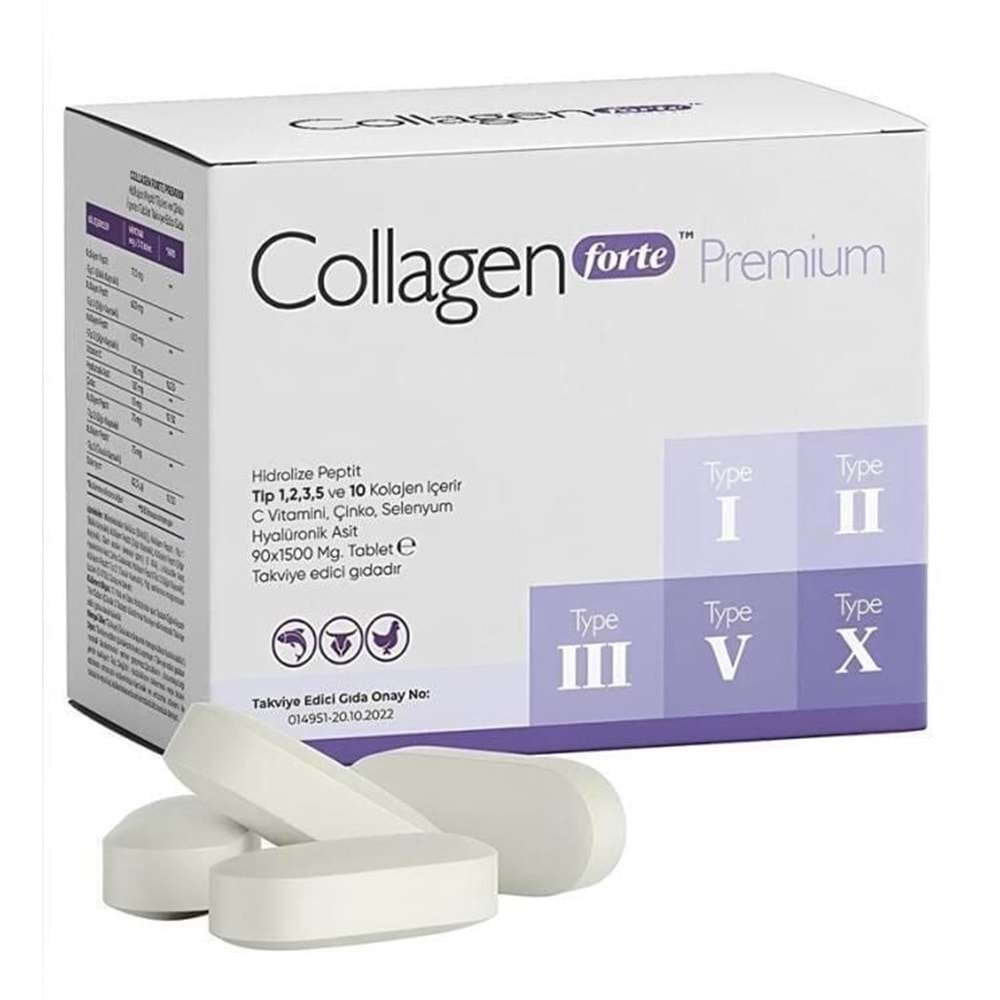 COLLAGEN FORT PREMİUM 1500 MG 90 TB
