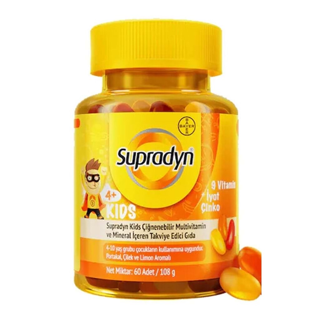 SUPRADYN KİDS MAGİC 60 TABLET