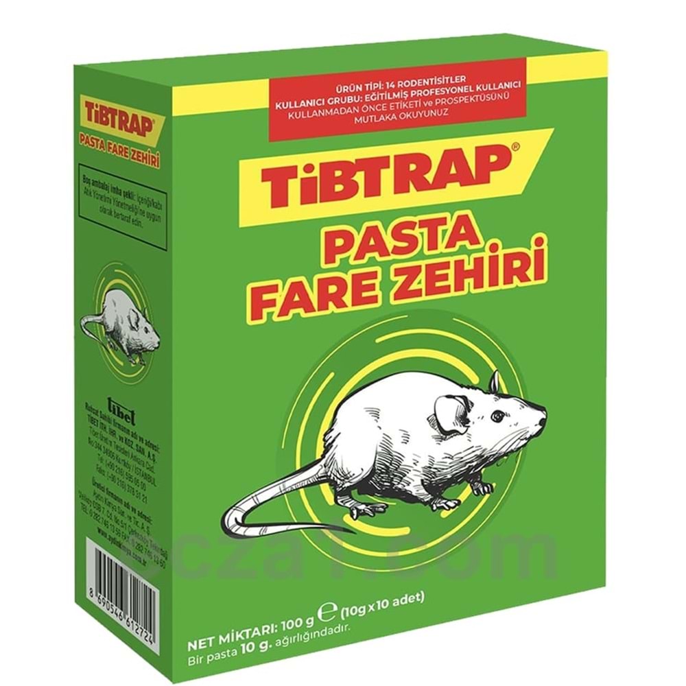 TİBRAP PASTA FARE ZEHİRİ 100 GR