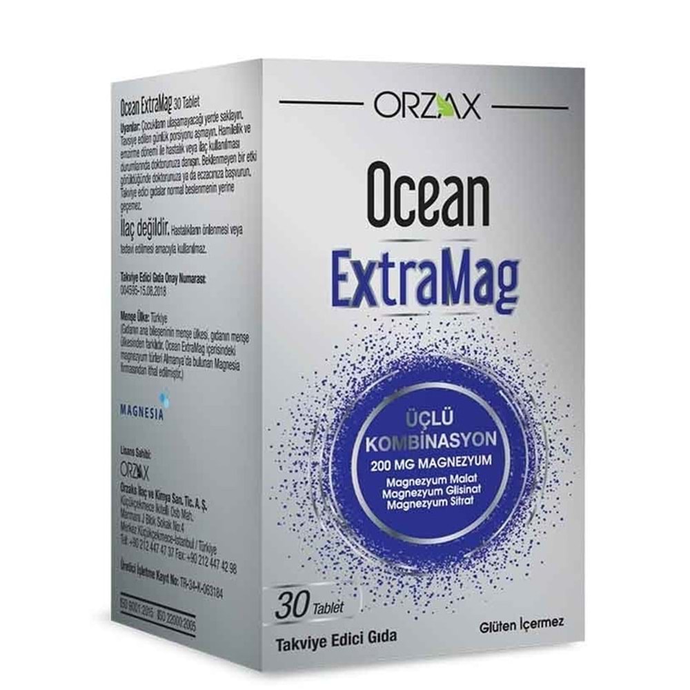 OCEAN EXTRAMAG MAGNEZYUM 30 TABLET