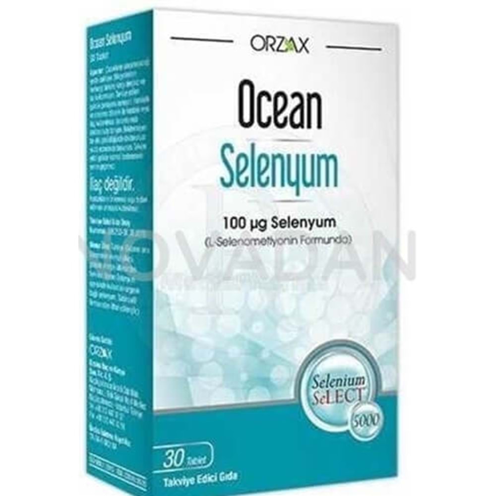 OCEAN SELENYUM 100 MCG 30 TB.