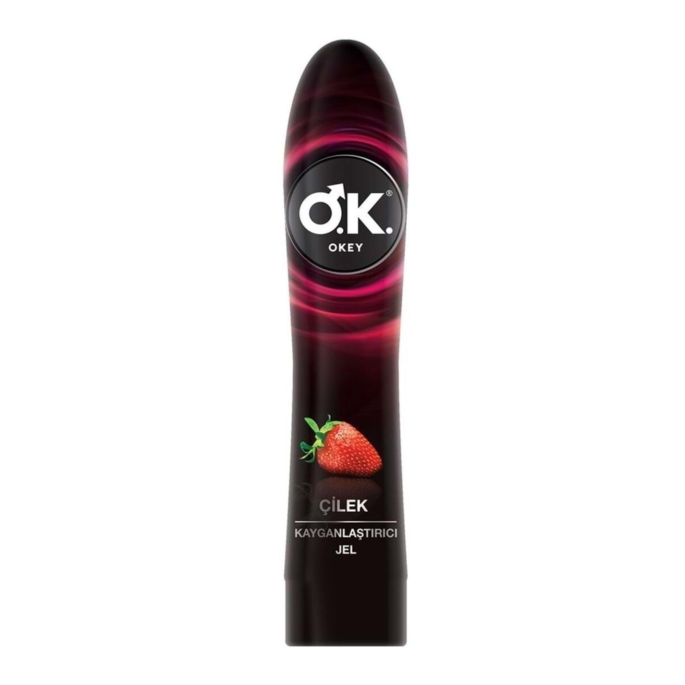 OKEY KAYGANLAŞTIRICI JEL ÇİLEK 100 ML ( SU BAZLI )