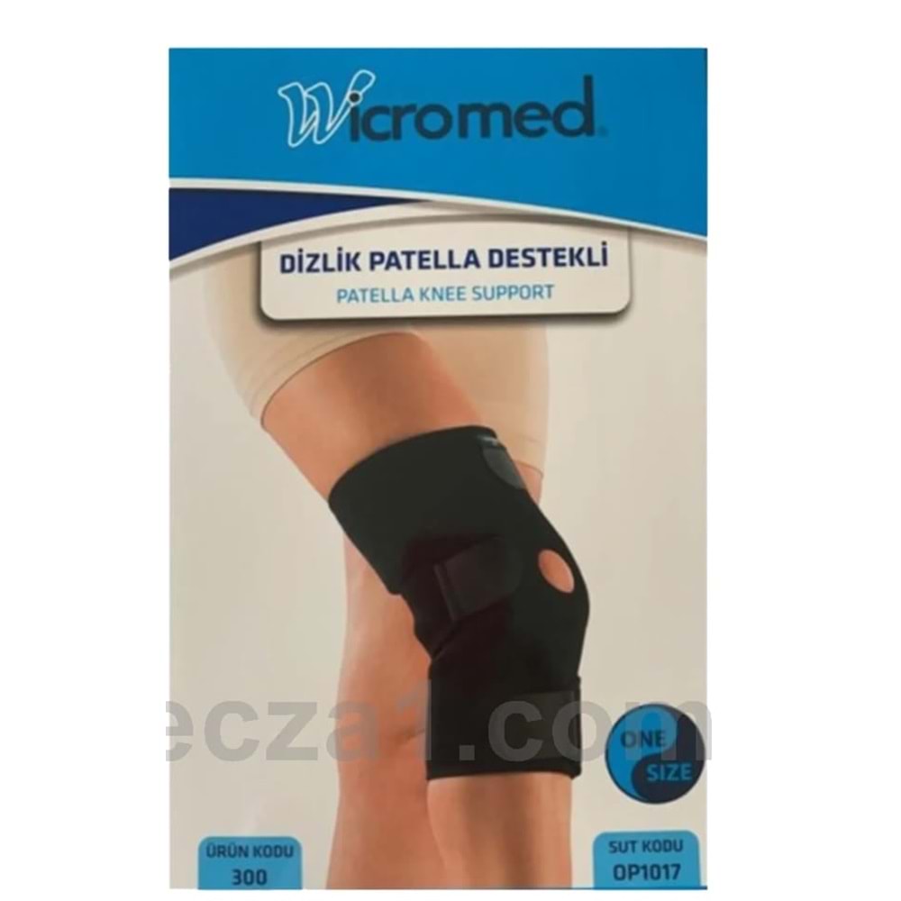 WİCROMED PATELLA DESTEKLİ DİZLİK STANDART