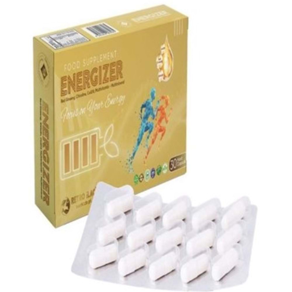 RETRO İLAÇ ENERGİZER FOCUS PLUS 30 KAPSÜL