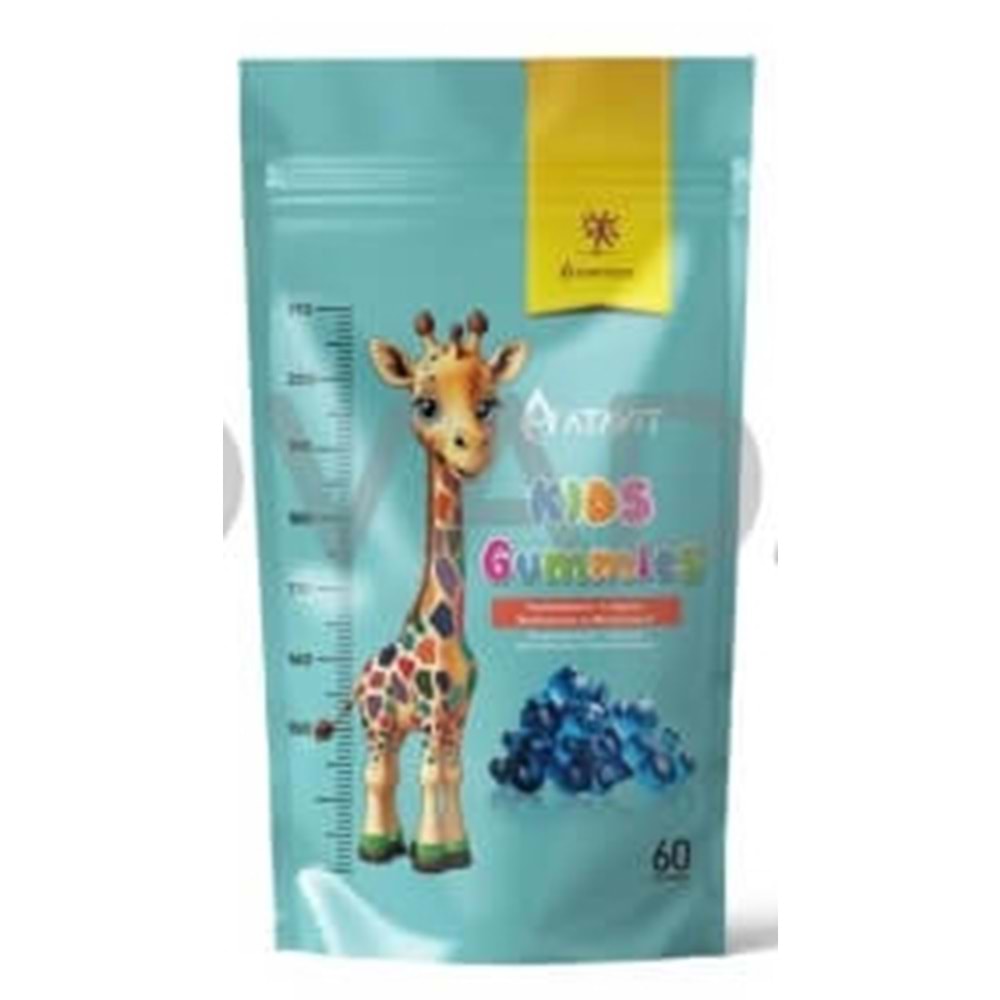 ATAVİT KİDS L-ARJİNİN 60 TB ÇİGNENEBİLİR