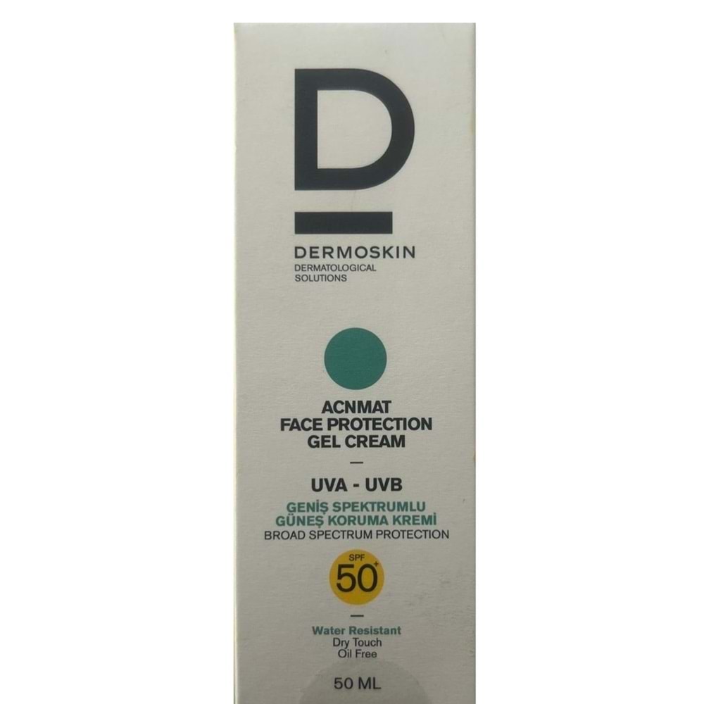 DERMOSKİN SUN SPF 50 AKNE MAT 50 ML GÜNEŞ KREMİ ( ACNMAT )