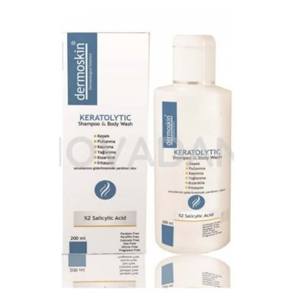 DERMOSKİN KERATOLYTİC ŞAM 200 ML