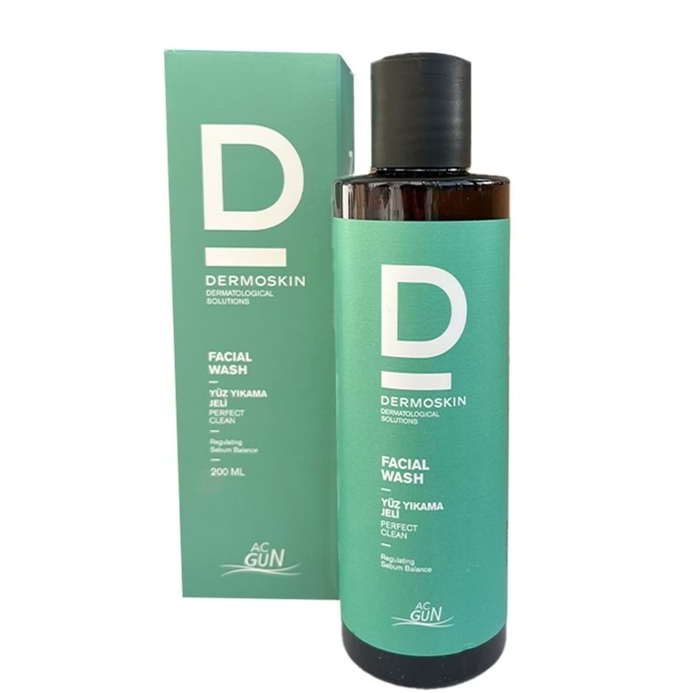 DERMOSKİN ACGUN YÜZ YIKAMA JELİ 200 ML